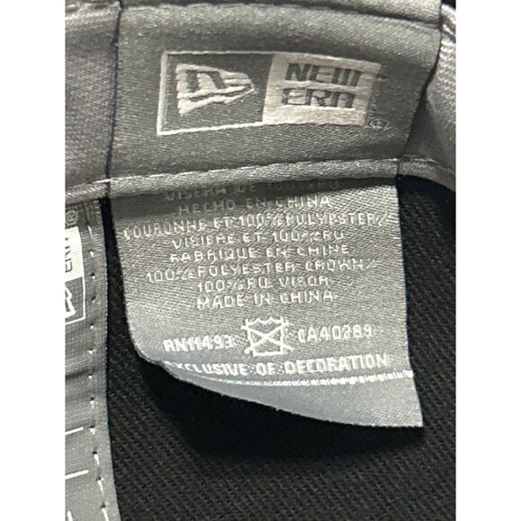 Philadelphia Eagles New Era Snapback Cap Camo Brim Black/Green Adjustable NFL - Picture 6 of 7